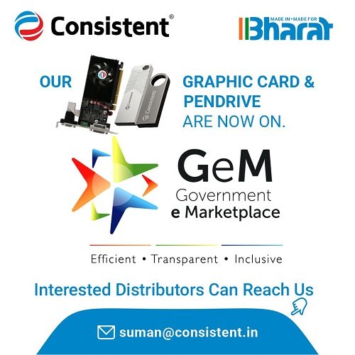 Consistent Graphics Card Driver Consistent Graphic Cards & Pen Drives Range Now Available on Government ...